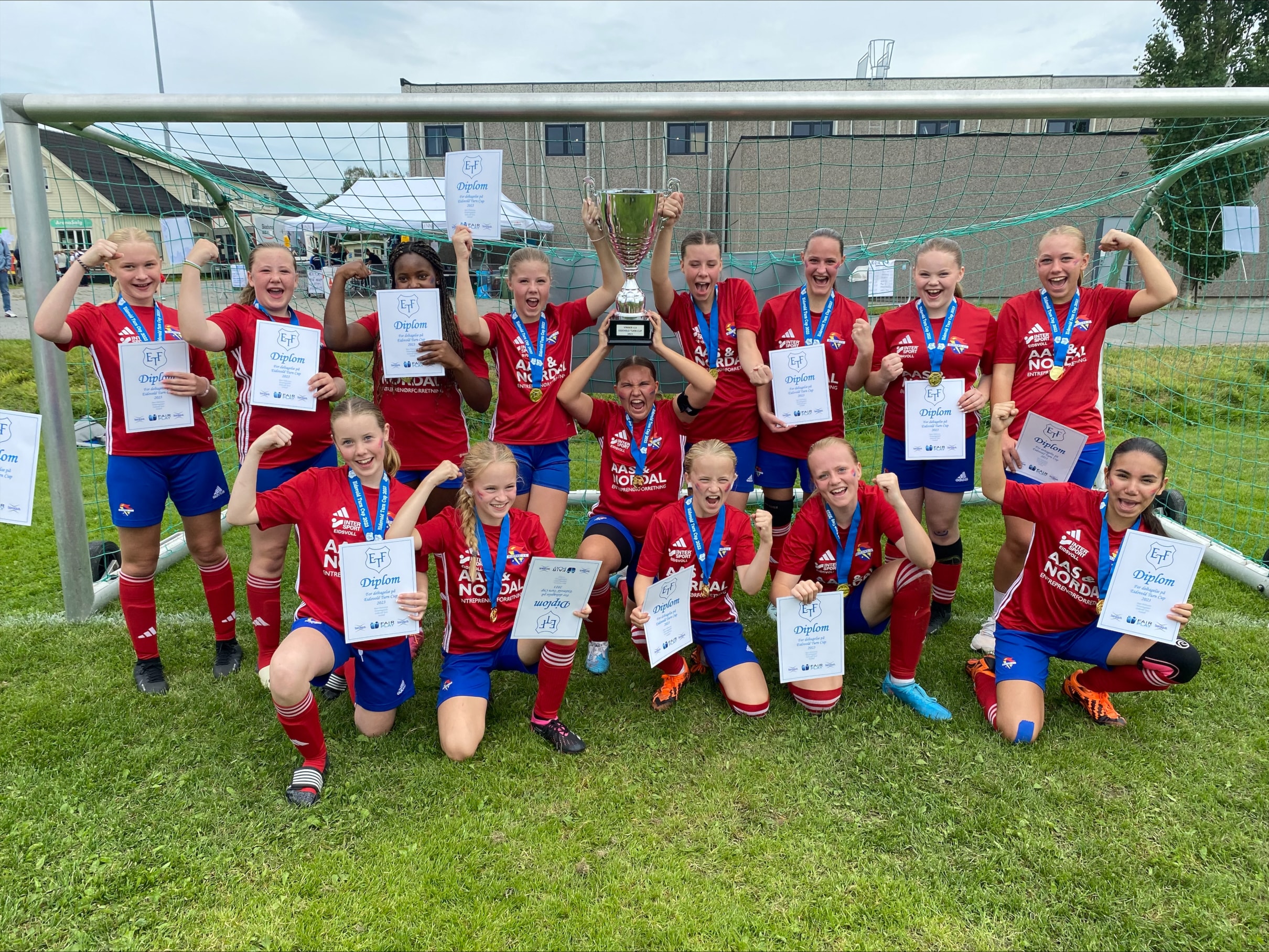 Kjempeinnsats på Eidsvoll Cup!